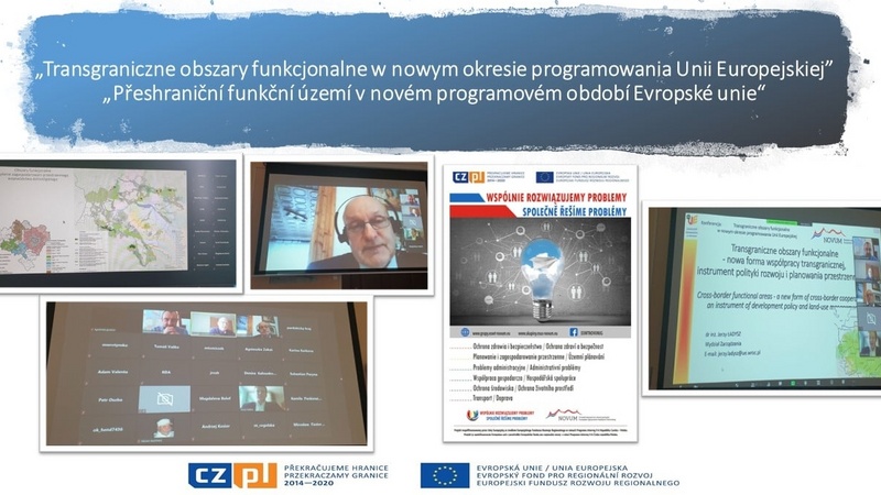 Videokonference „Přeshraniční funkční území v novém programovém období Evropské unie