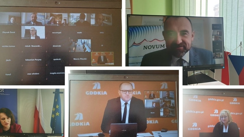 Videokonference „Doprava na česko-polském pohraničí“